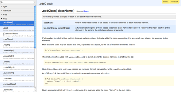 documentación jquery