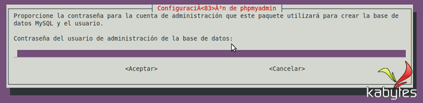 final instalacion phpmyadmin