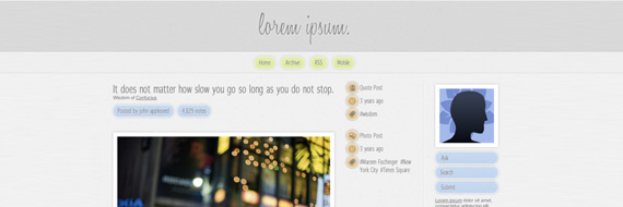 Themes para Tumblr