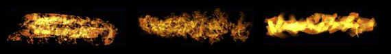 Brushes de fuego para Photoshop