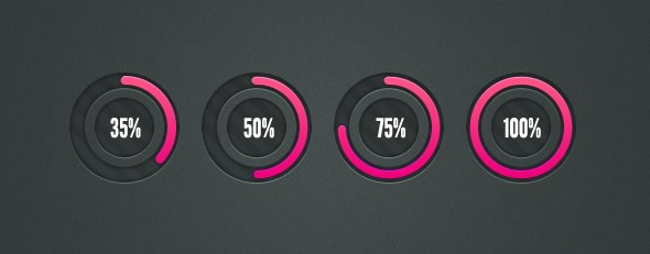 cargando circular PSD