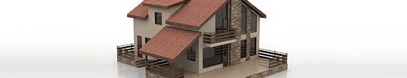 Modelos 3D de casas