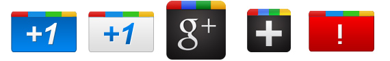 Iconos de Google Plus