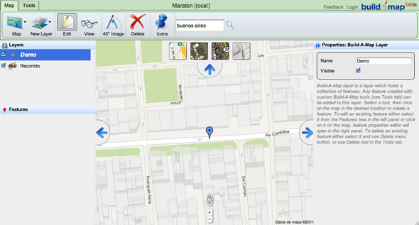 construir recorridos con google maps