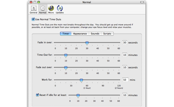 Timer para Mac