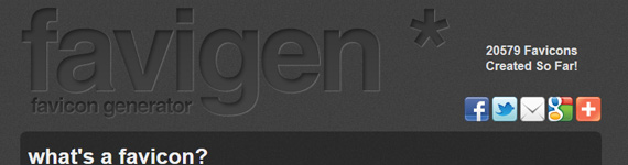 Generador de favicon