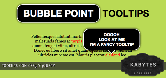 tooltip con css3 y jQuery