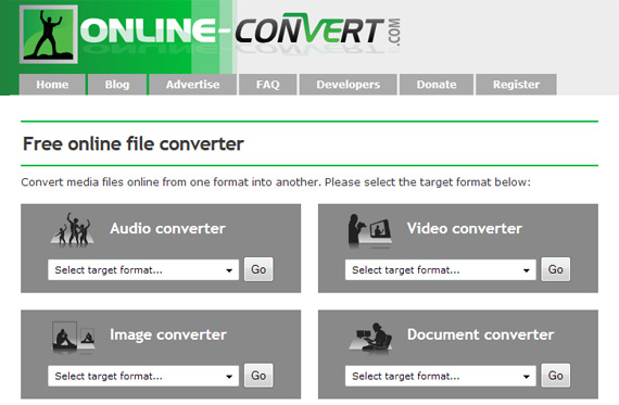 Convertir archivos online