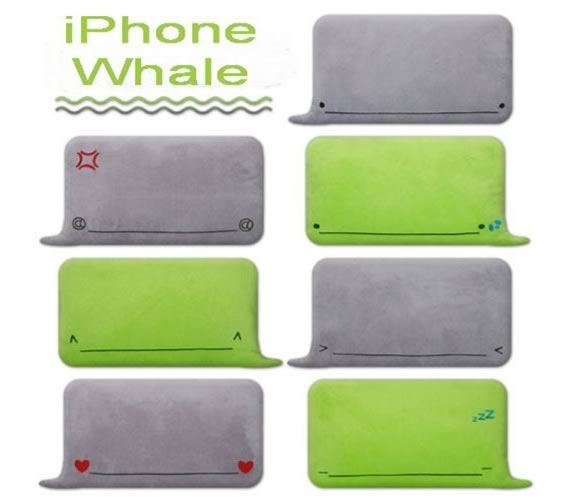 Variedad de almohadones iPhone Whale