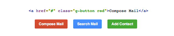 Botones estilo Google con CSS3
