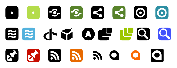 fuentes tipografias iconos sociales