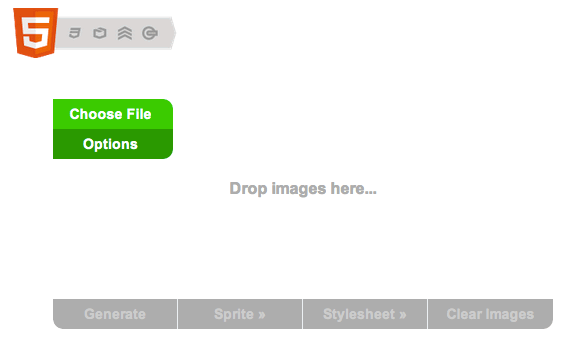 generador de css sprite HTML5
