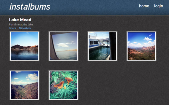 Crear album con fotos de Instagram