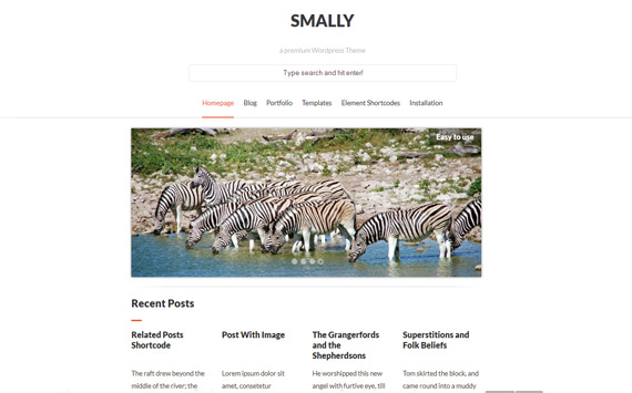 Theme de diseño adaptable para WordPress