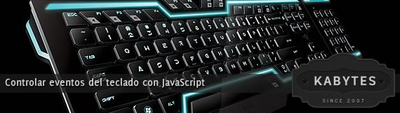 Controlar eventos del teclado con JavaScript