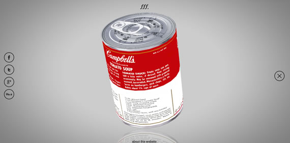 Campbell's Soup 3D