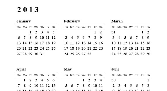 Calendars