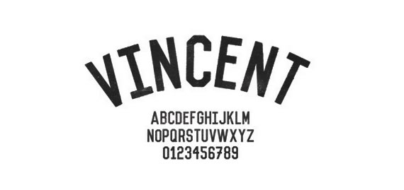 Vincent Typeface