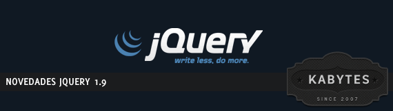 lo nuevo de jQuery 1.9