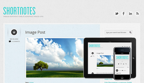 Themes estilo Tumblr para WordPress