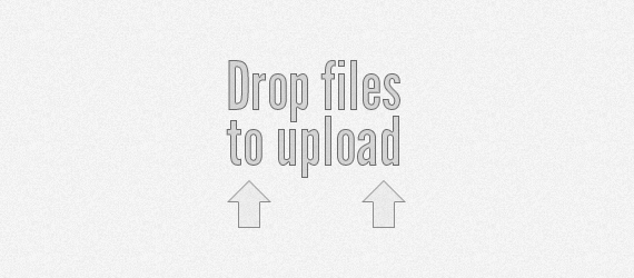 upload jquery con drag and drop