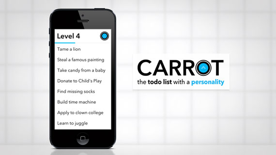 Carrot: To-Do list para iOS