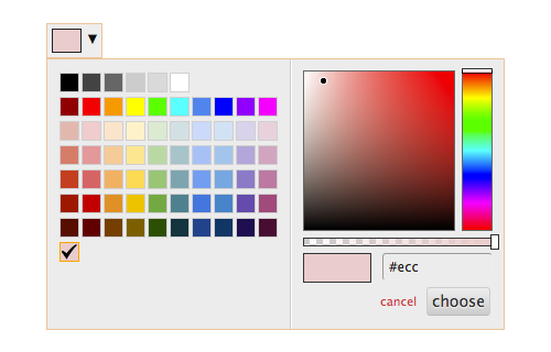 color picker gratis jquery