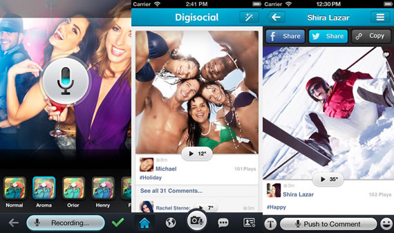 Digisocial for iPhone