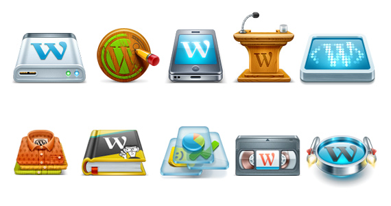 Iconos de WordPress