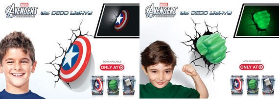 Marvel Avengers 3D Light FX