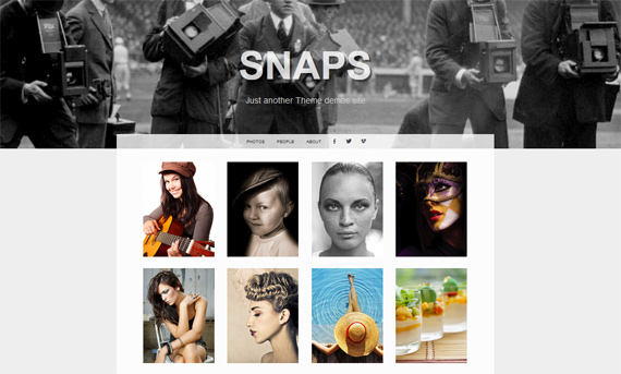 Theme para portfolio en WordPress