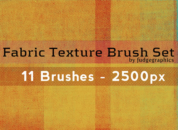 Brushes de texturas de tela