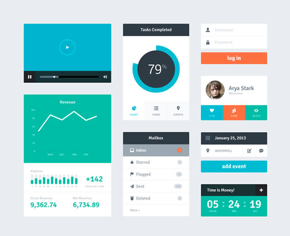 Flat UI Kit 