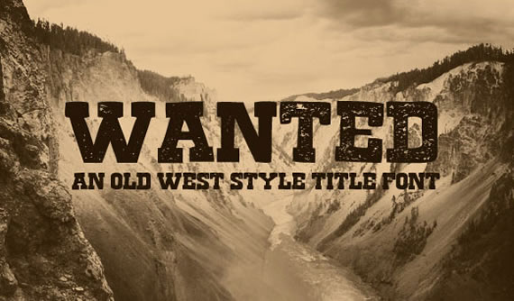 Wanted Font