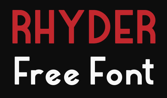 Rhyder Font