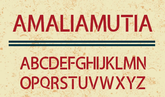 Amaliamutia Font