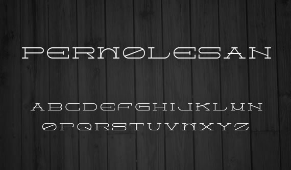 Perwolesan Font