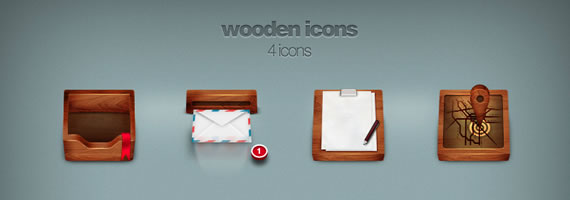 Wooden Icons