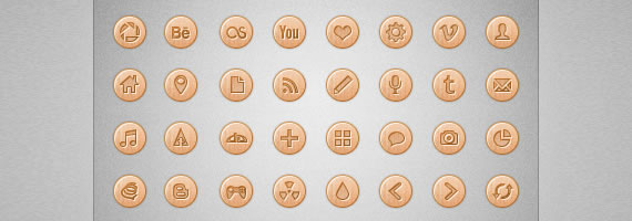 Wooden Icons