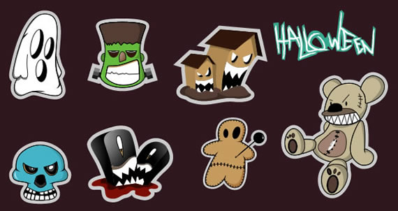 Stickers para Halloween