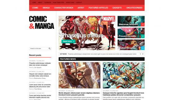 Temas gratis para WordPress: Estilo magazine