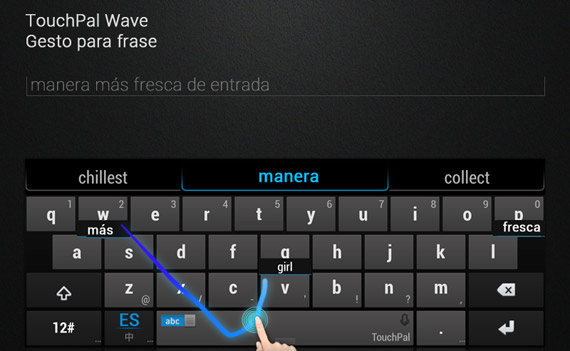 TouchPal X: Teclado alternativo gratuito para Android