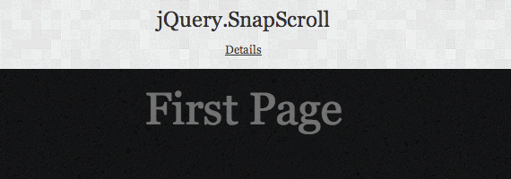 control de scroll con jQuery