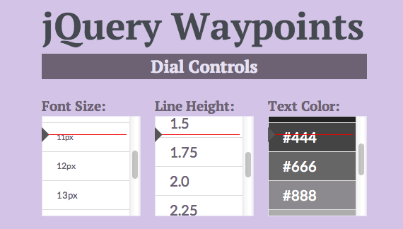 controlar ubicaciones con jquery