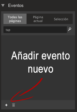 eventos de Google Web Designer