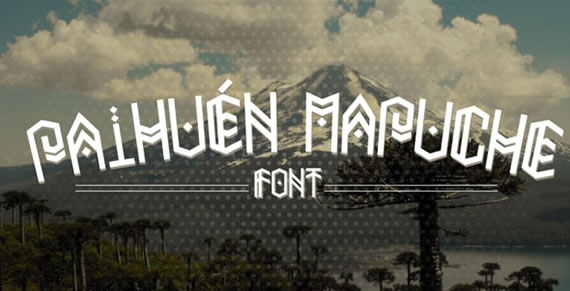 Paihuen Mapuche - Font