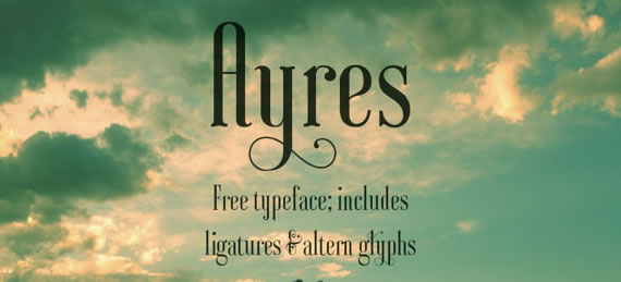 Ayres - Font