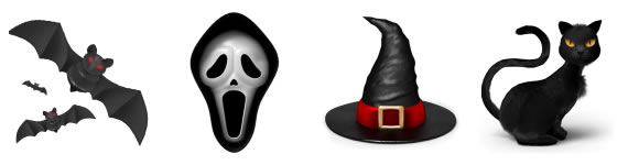 Iconos variados para Halloween