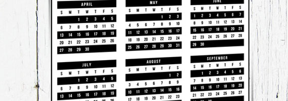 Calendarios 2014 para imprimir gratis