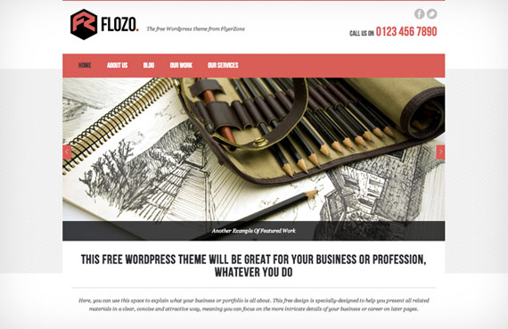 FloZo: Theme corporativo y versátil para WordPress